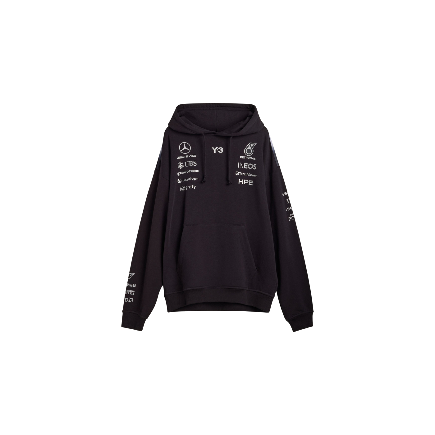 Adidas Y-3 Mercedes Team Hoodie Black