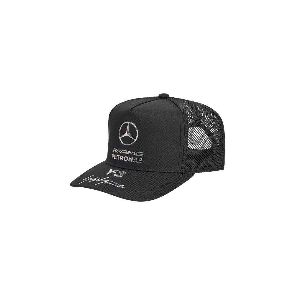 Adidas Y-3 Mercedes-AMG Petronas Formula 1 Team Trucker Cap Black