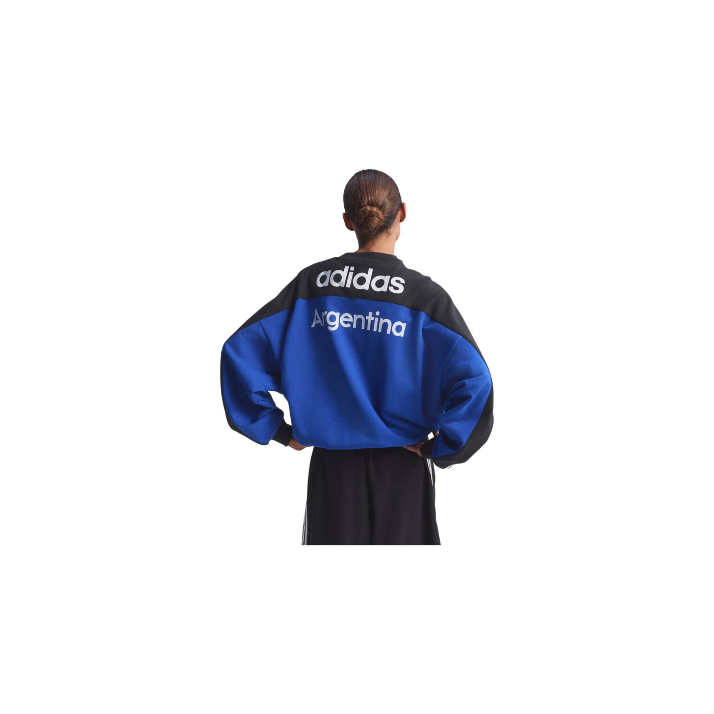 Adidas Crew With Cutline Sweatshirt Royal Blue