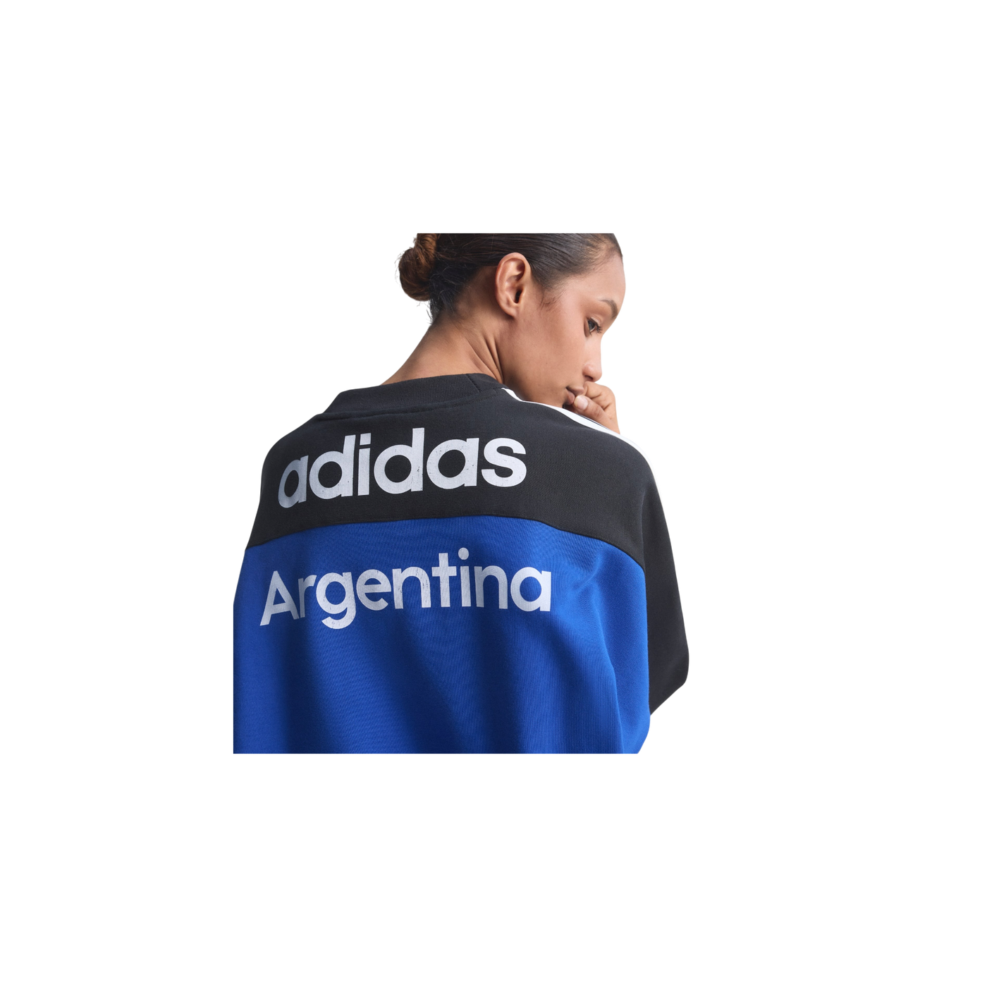 Adidas Crew With Cutline Sweatshirt Royal Blue