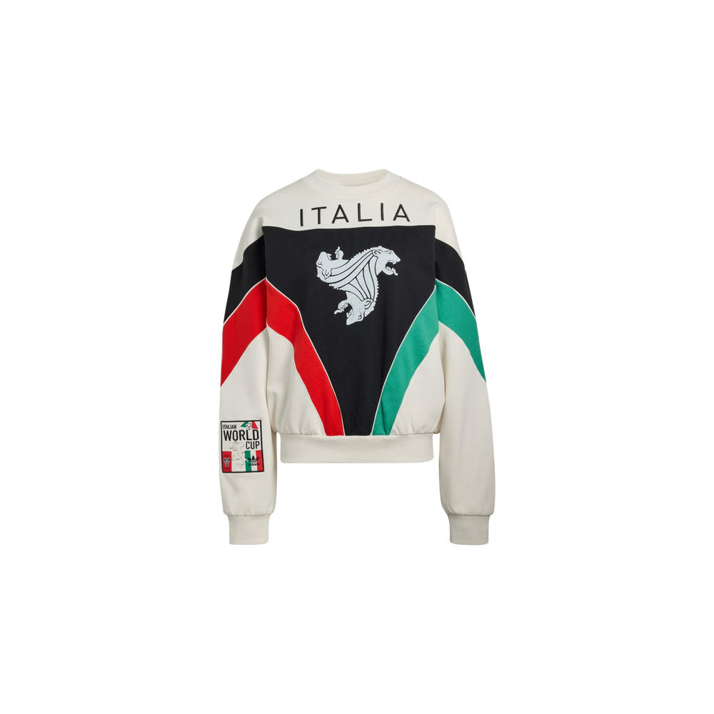 Adidas Italy World Cup Crew Sweater Cloud White
