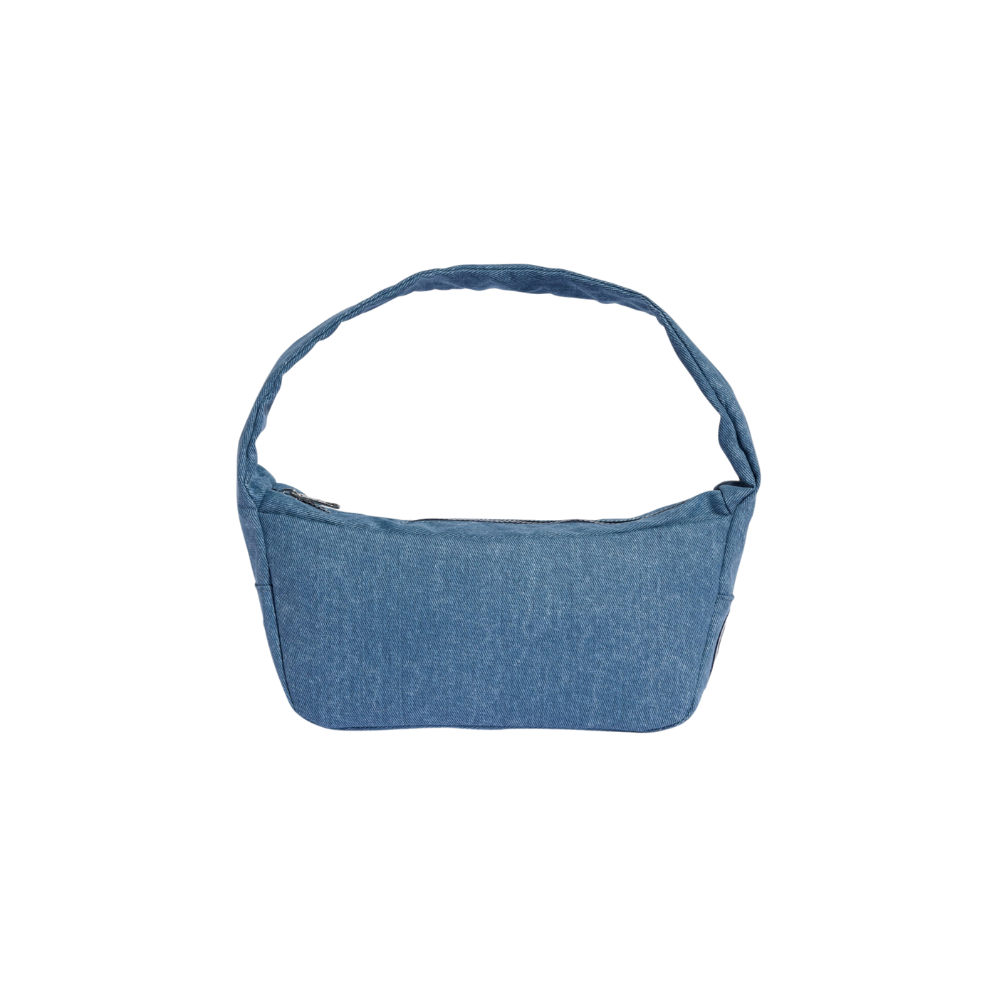 Adidas Small Shoulder Bag Washed Effect Light Denim