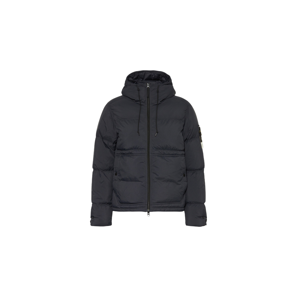 Stone Island Down Jacket Dark Blue