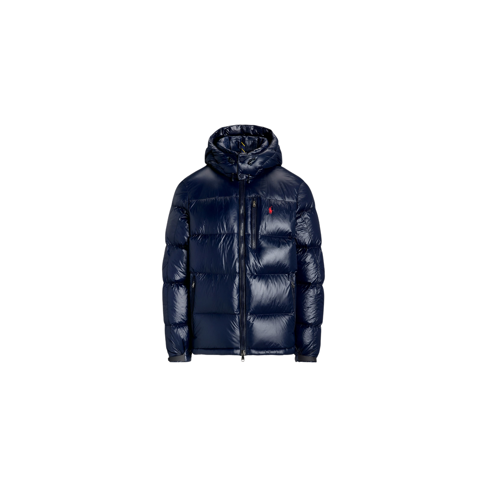 Polo Ralph Lauren Gorham Down Jacket With Detachable Hood Dark Blue