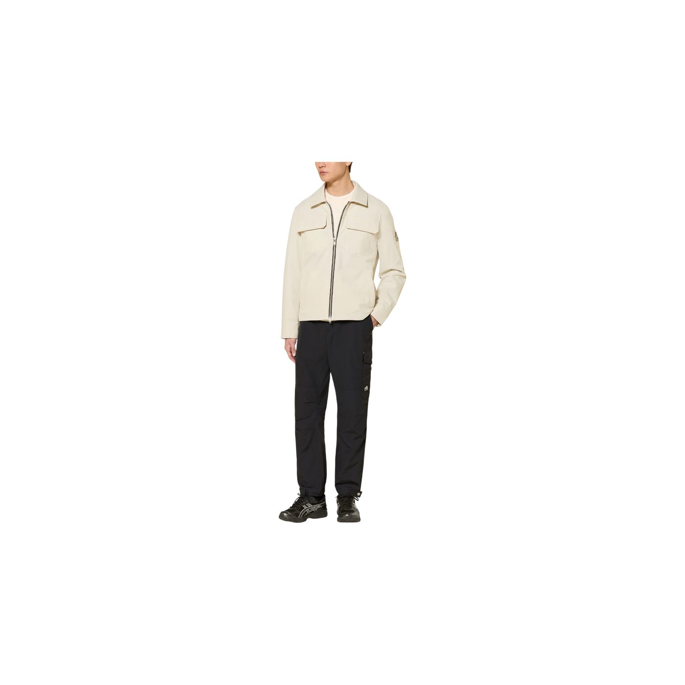 Moose Knuckles Overshirt Jacques Cream