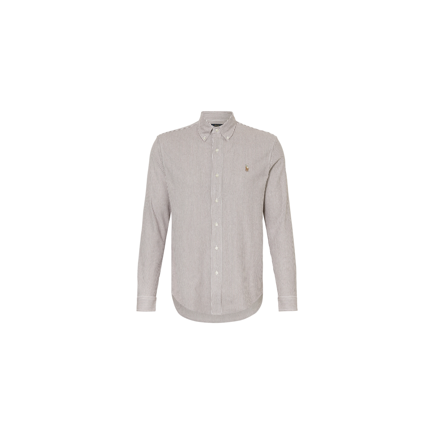 Polo Ralph Lauren Oxford Shirt Regular Fit Dark Red / White