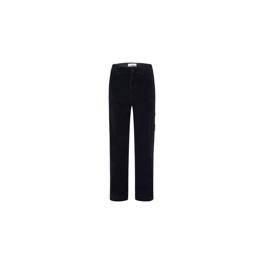 Stone Island Cordchino Tapered Fit Black