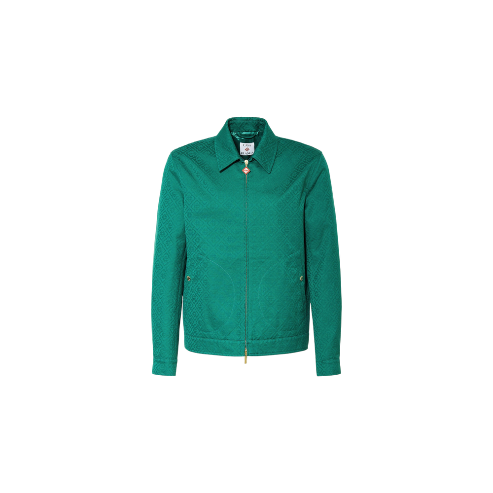 Casablanca Jacquard Jacket Green