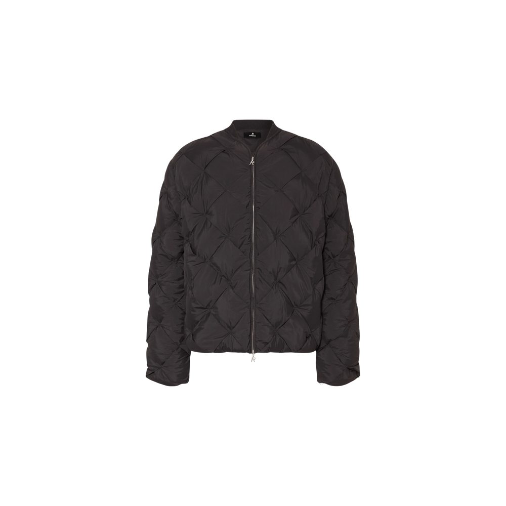 Represent Quilted Jacket Black