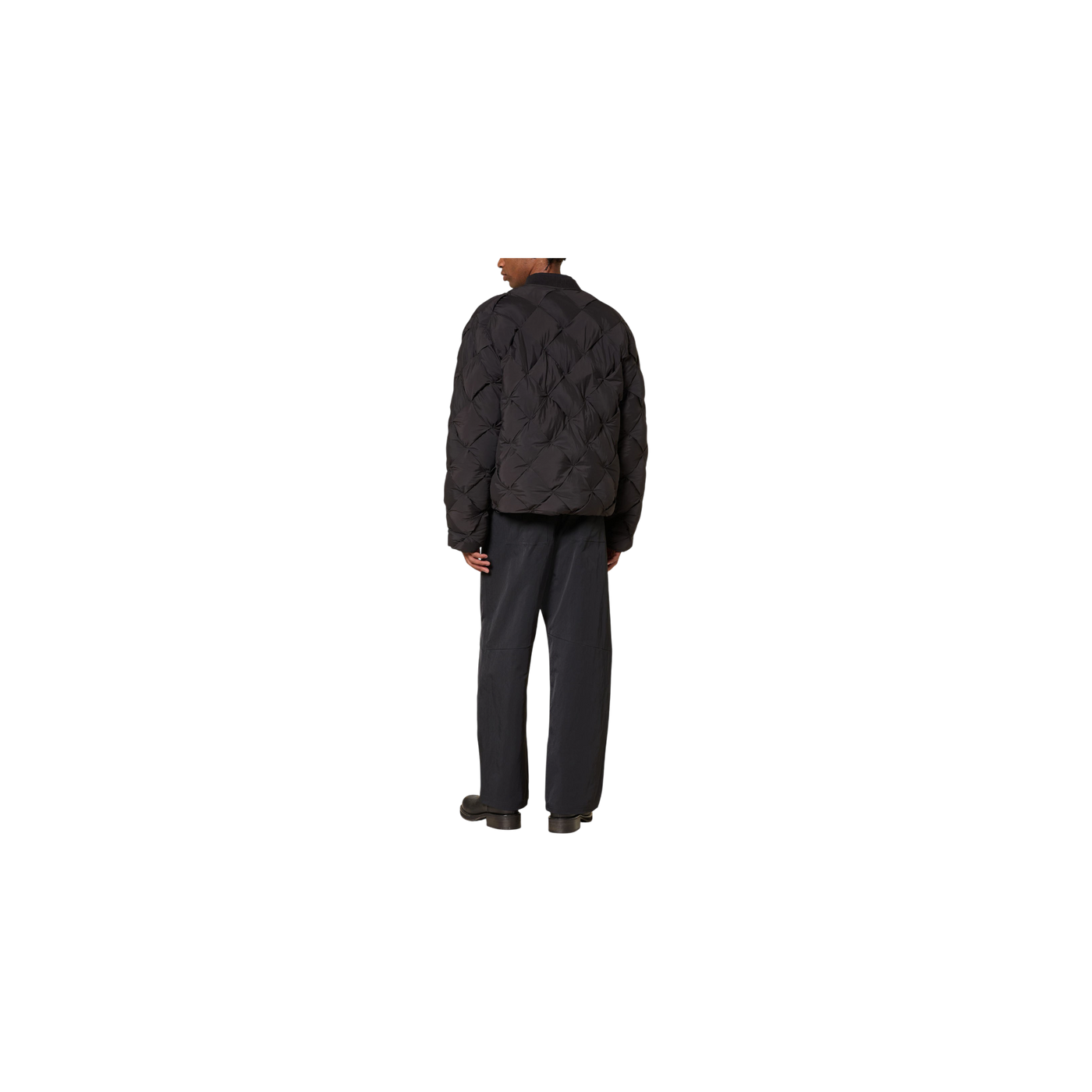 Represent Quilted Jacket Black