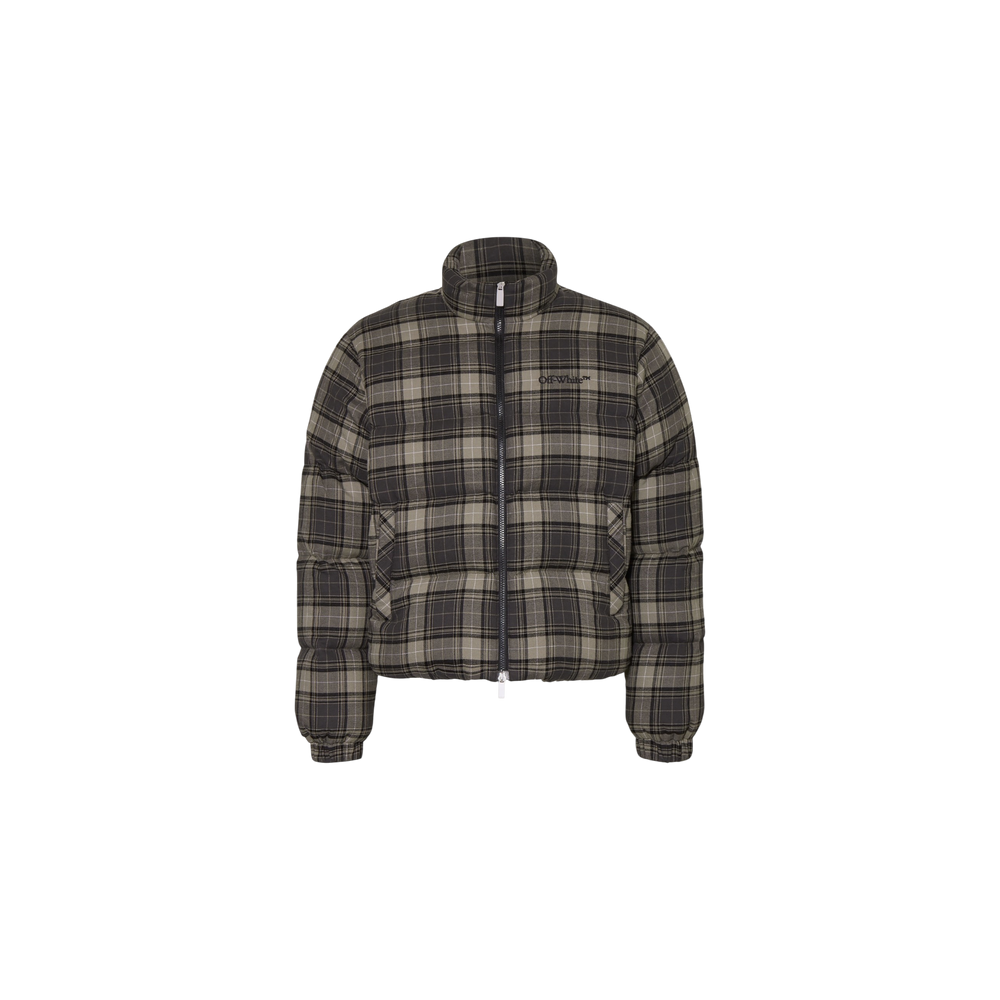 Off-White Down Jacket Dark Gray / Gray