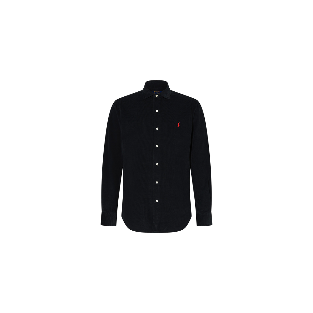 Polo Ralph Lauren Corduroy Shirt Custom Fit Black