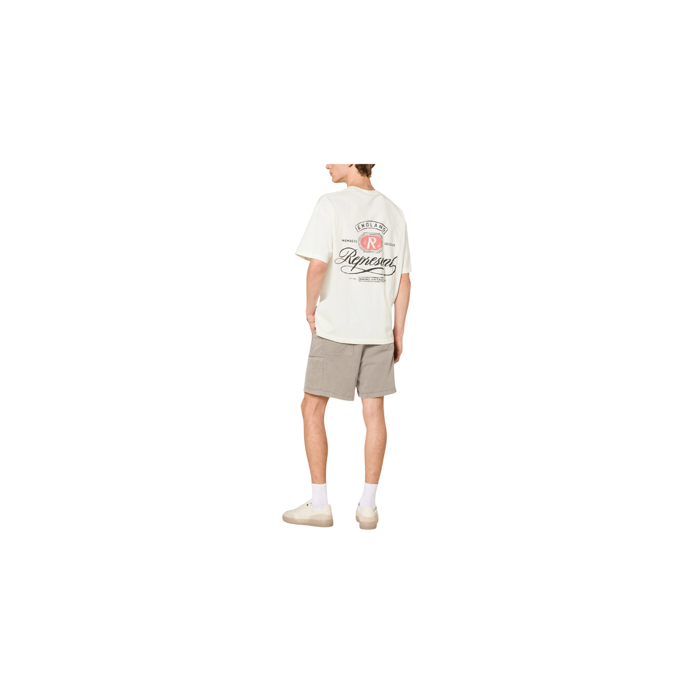 Represent Oversized Shirt Grand Vintage Cream