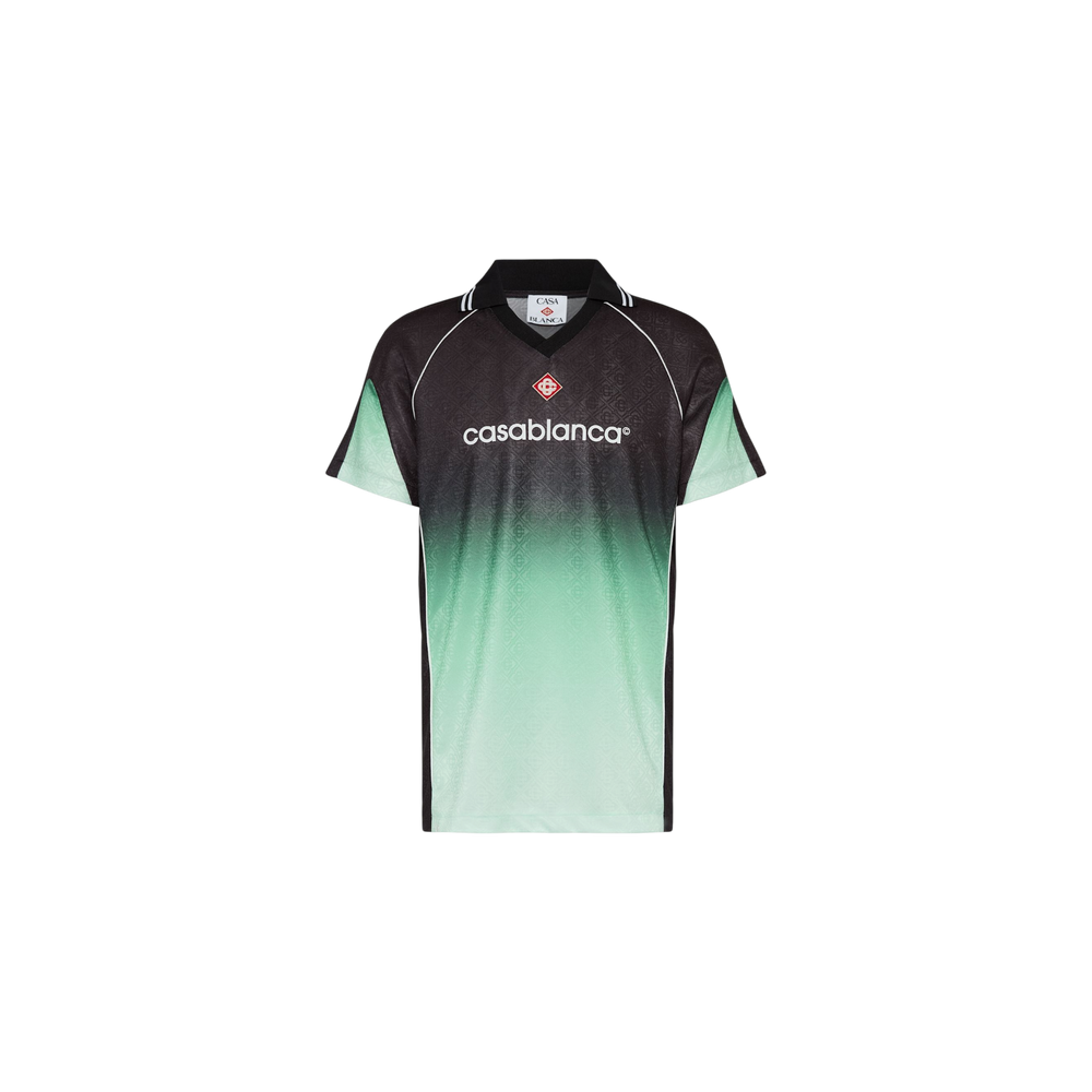 Casablanca T-shirt Black / Mint / White