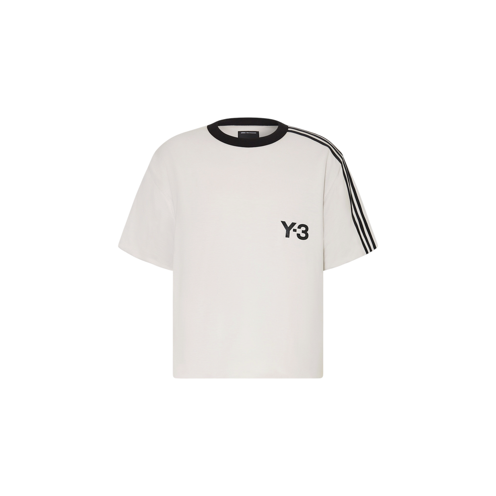 Y-3 T-shirt Padded Light Gray / Black