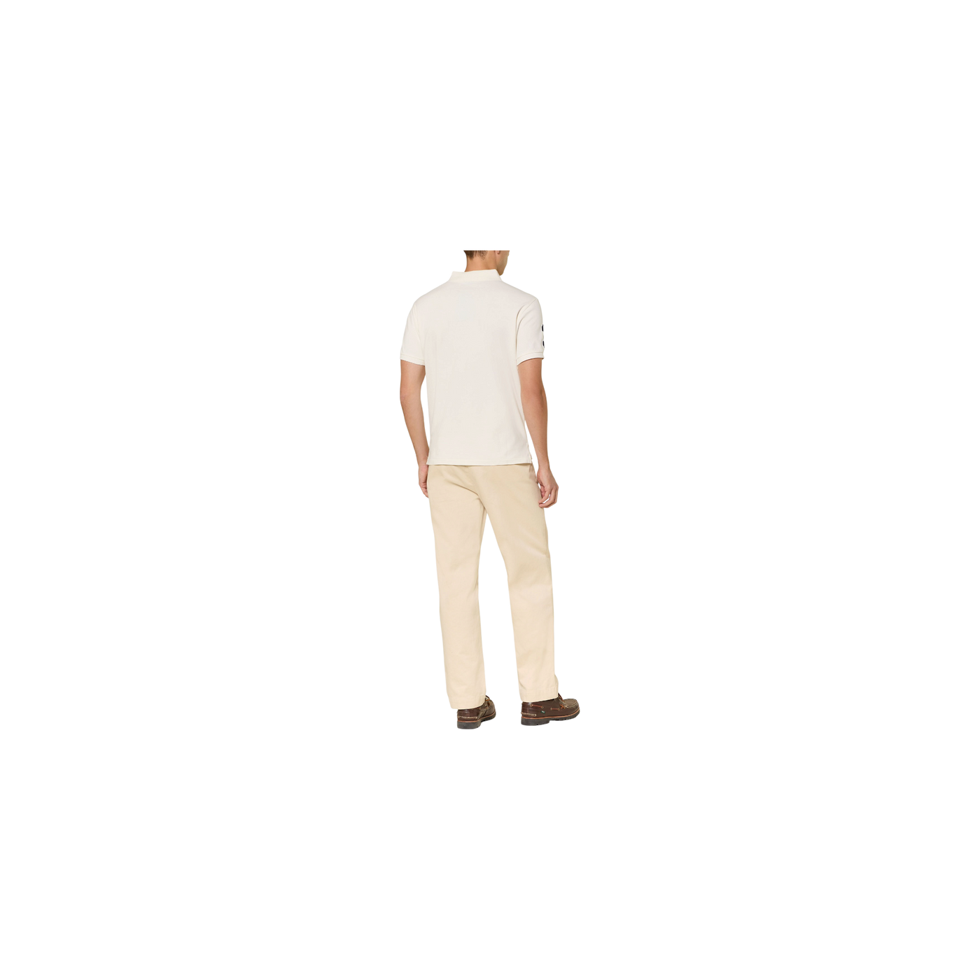 Polo Ralph Lauren Piqué Polo Shirt Custom Slim Fit White