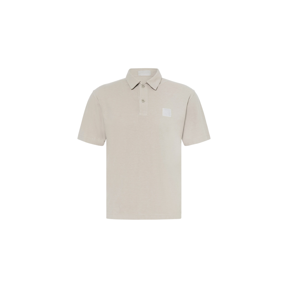 Stone Island Jersey Polo Shirt Ghost Light Gray