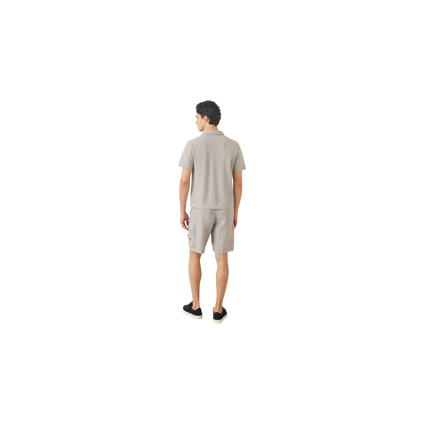 Stone Island Jersey Polo Shirt Ghost Light Gray