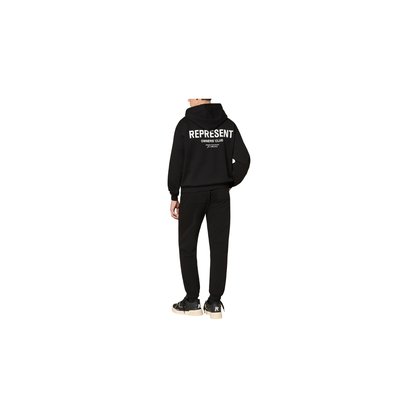 Represent Oversized Hoodie Represent Owners' Club Black / White