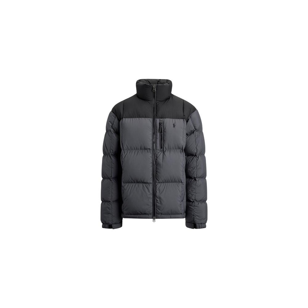Polo Ralph Lauren Down Jacket Dark Gray / Black