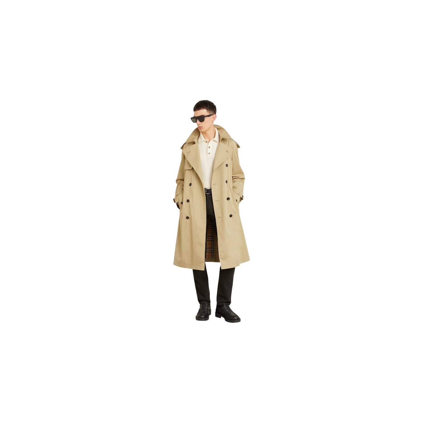 Burberry Highbury Trench Coat Light Brown