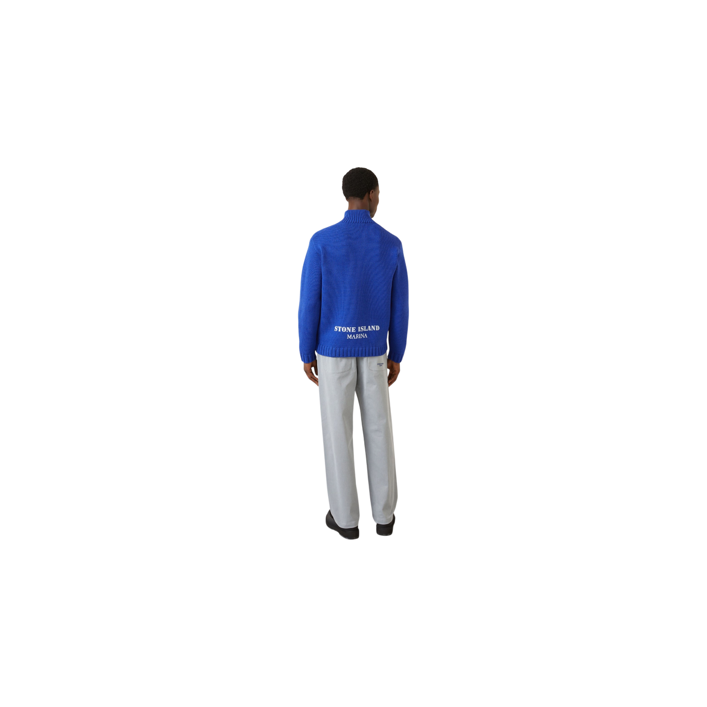Stone Island Chino Marina Loose Fit Blue Gray