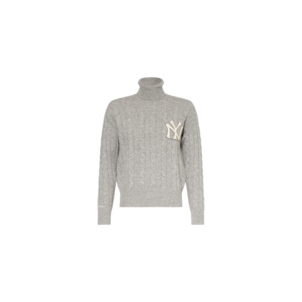 Polo Ralph Lauren Turtleneck Sweater Gray / White