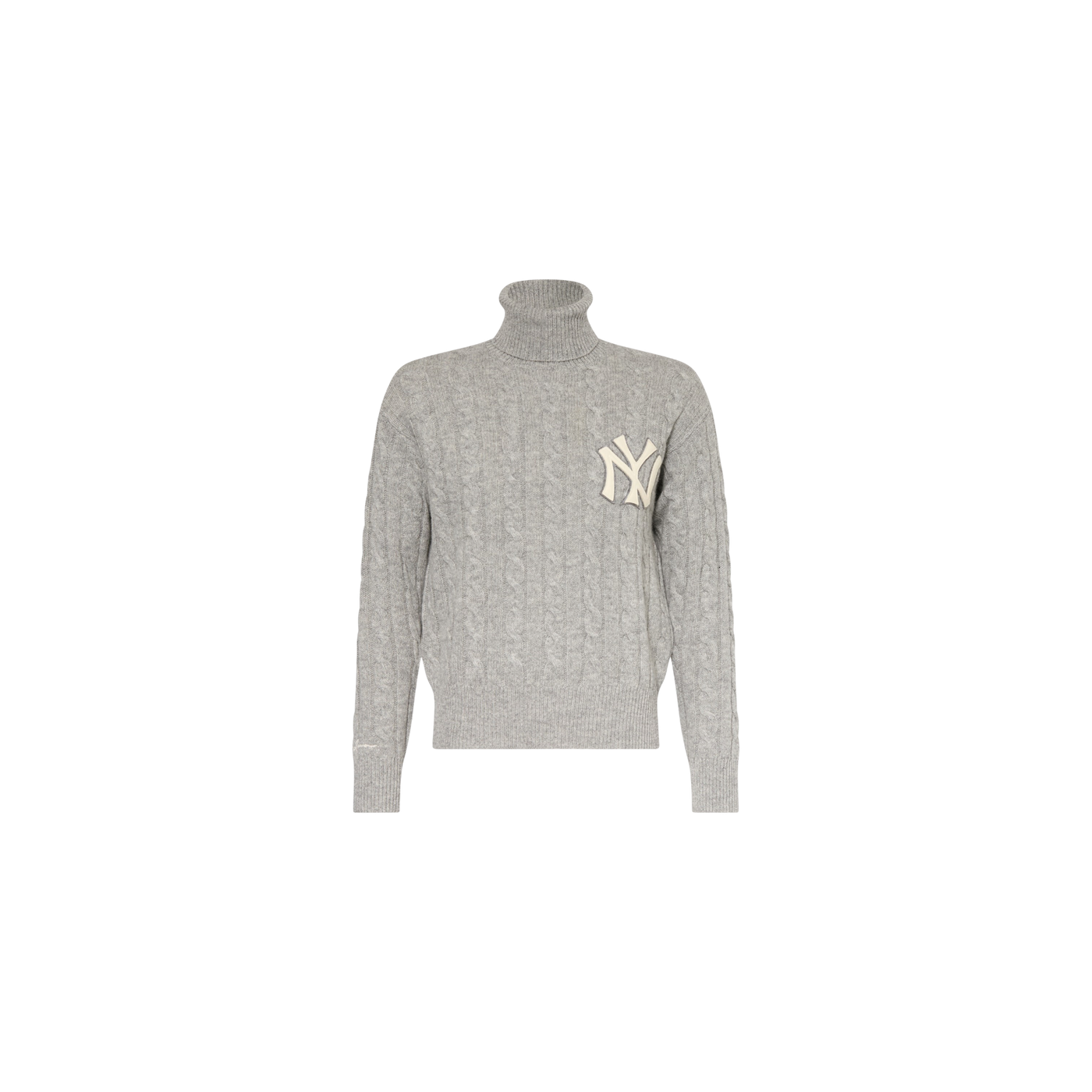 Polo Ralph Lauren Turtleneck Sweater Gray / White