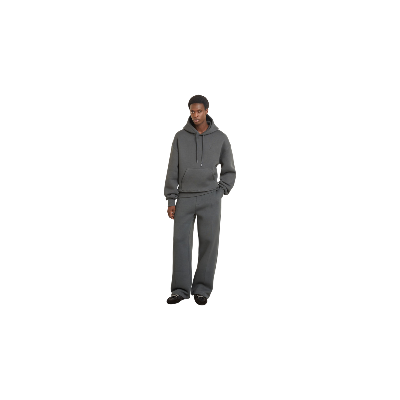 Ami Paris Sweatpants Dark Gray