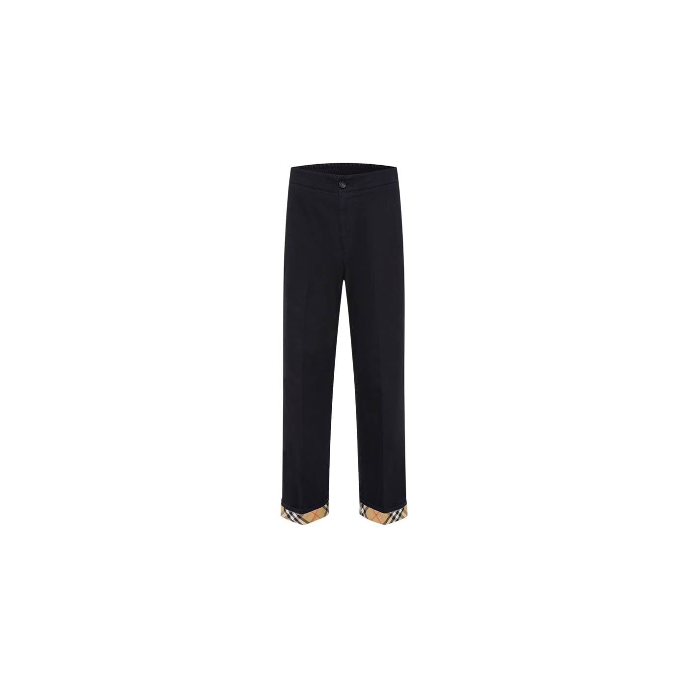 Burberry Casual Fit Trousers Dark Blue