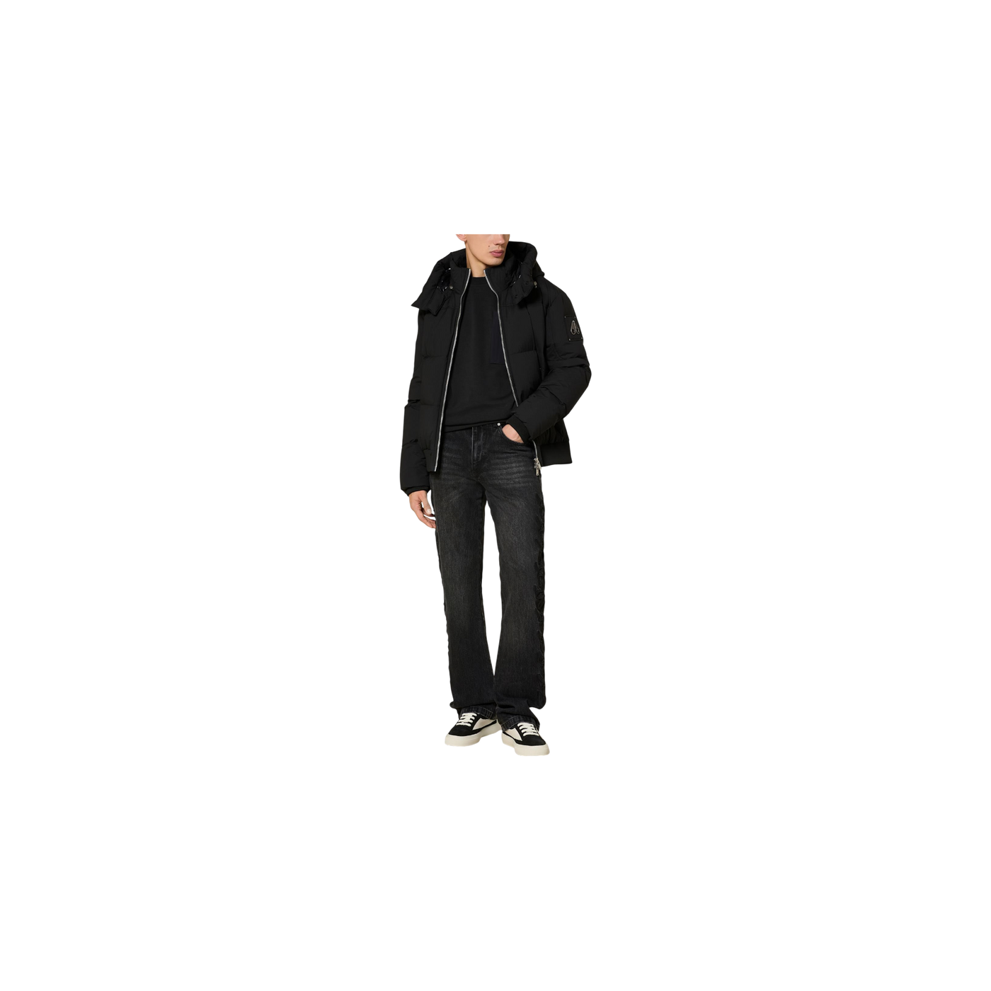 Moose Knuckles Everest Down Jacket Black