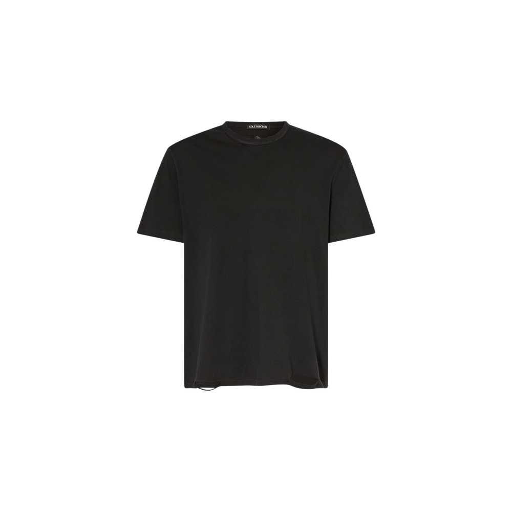 Cole Buxton Distressed Cole T-shirt Black