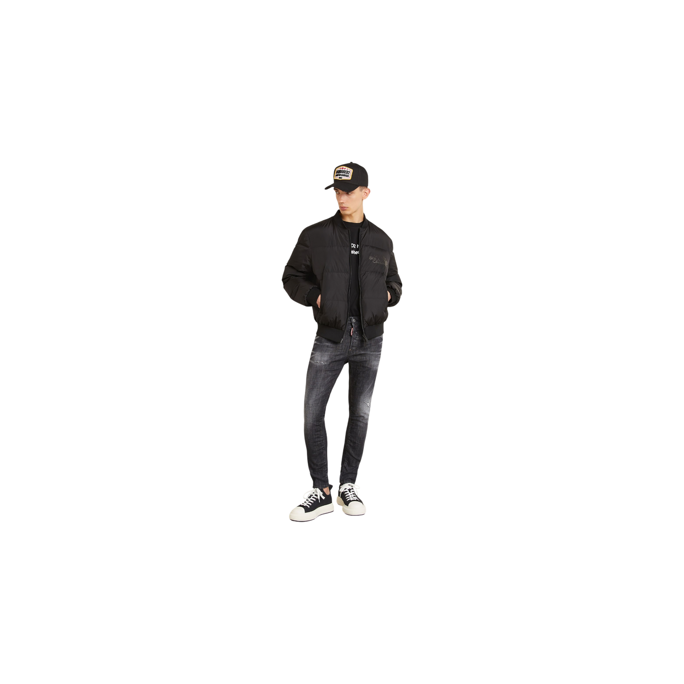 Dsquared2 Jeans Skater Slim Fit 900 Black