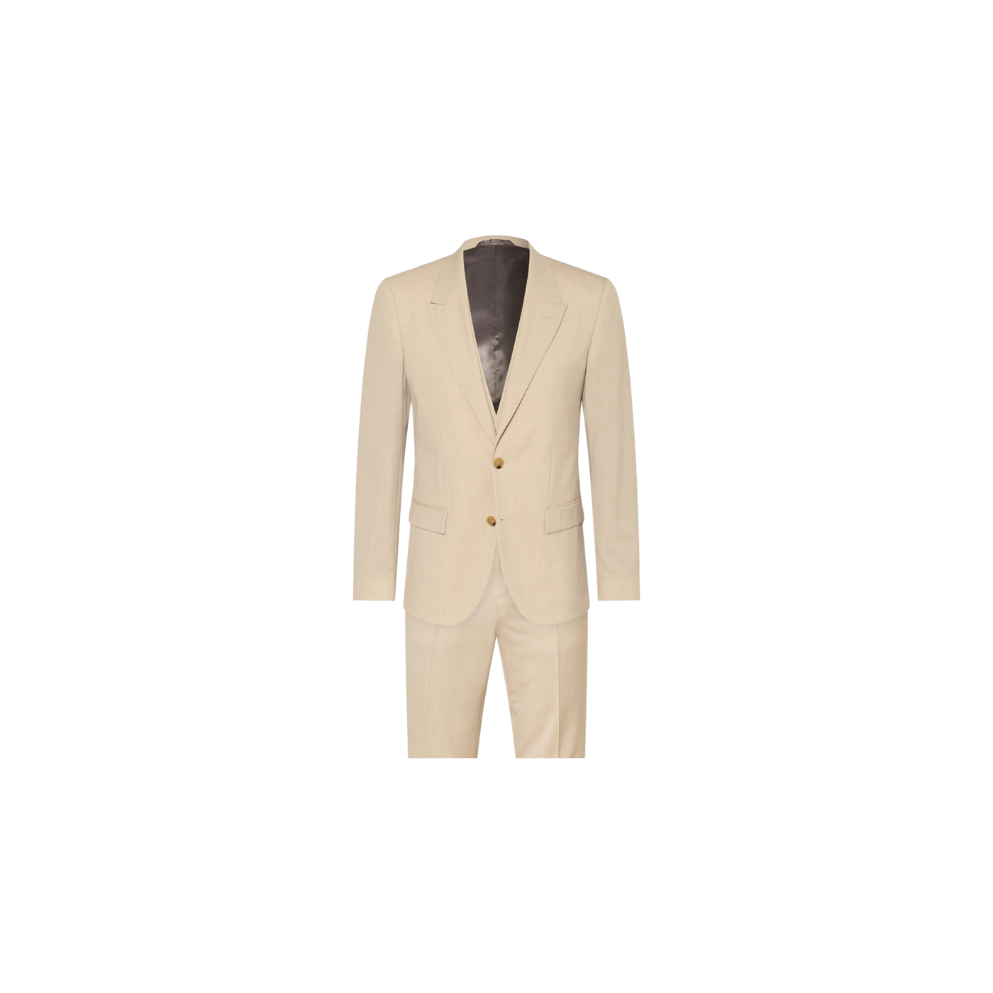 Hugo Henry Getlin Slim Fit Suit Beige