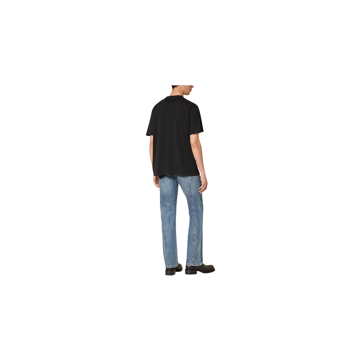 Cole Buxton Distressed Cole T-shirt Black
