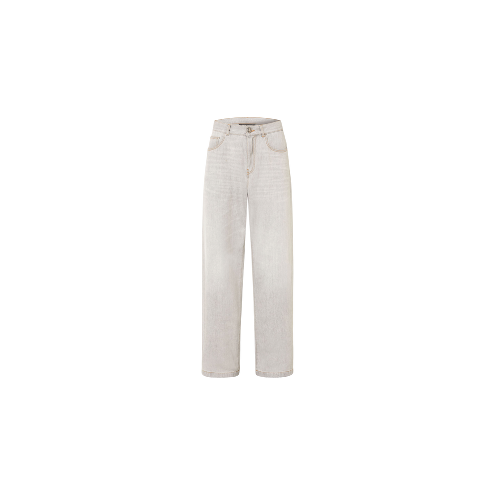 Palm Angels Jeans Loose Fit 0505 Light Grey