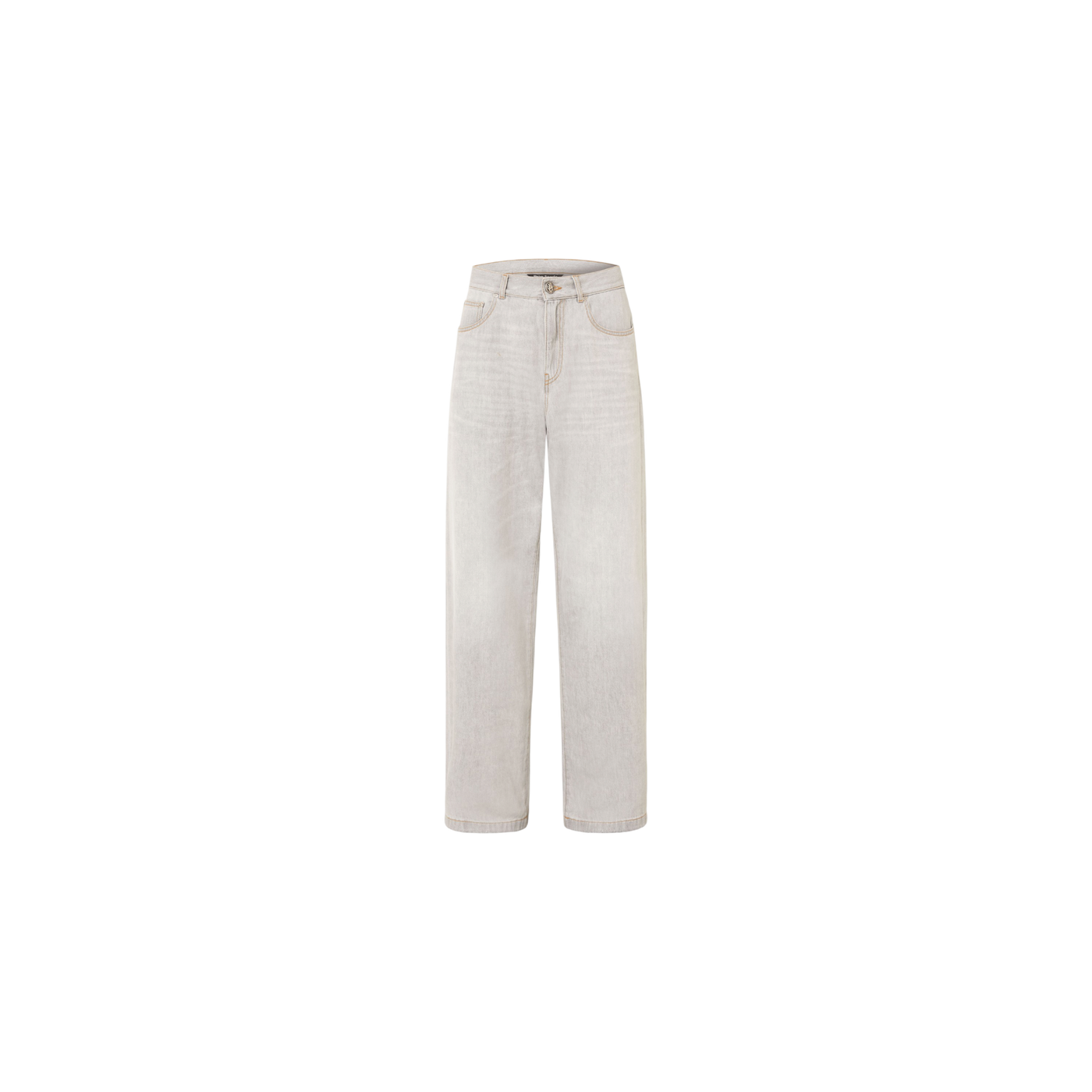 Palm Angels Jeans Loose Fit 0505 Light Grey