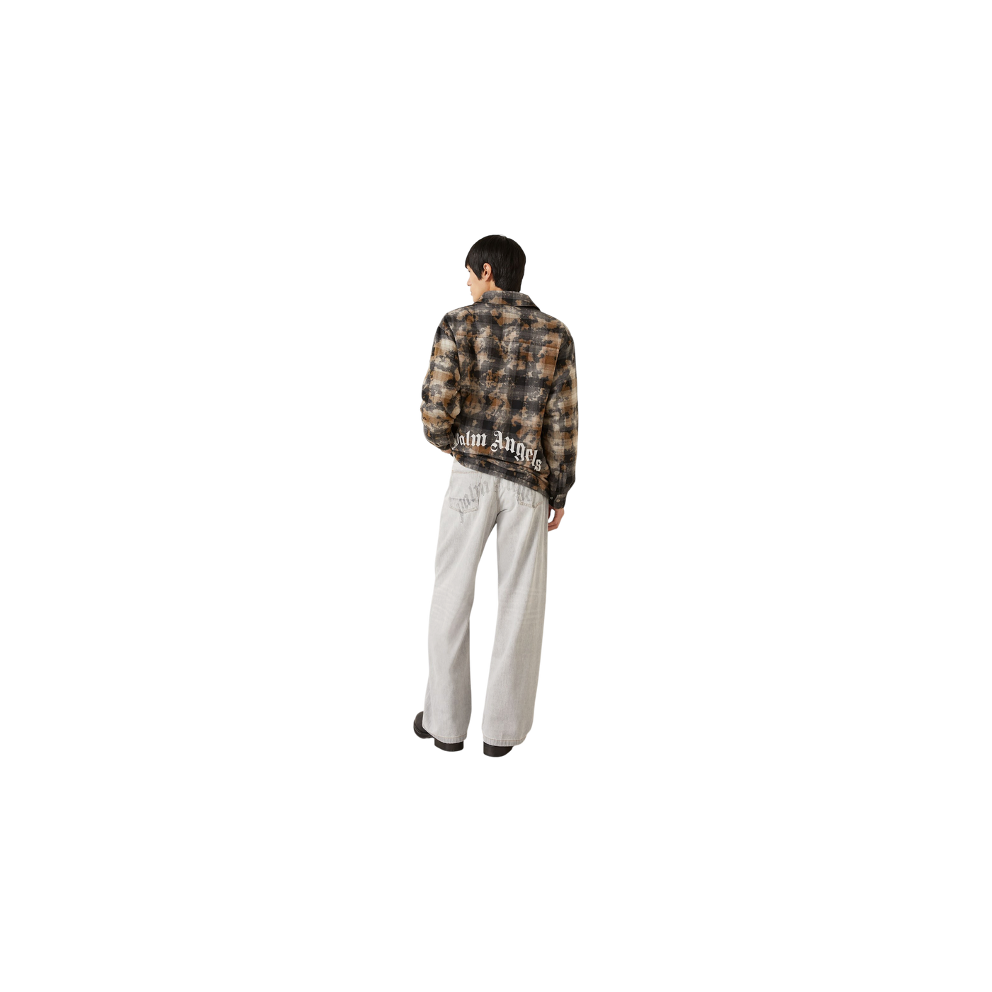 Palm Angels Jeans Loose Fit 0505 Light Grey