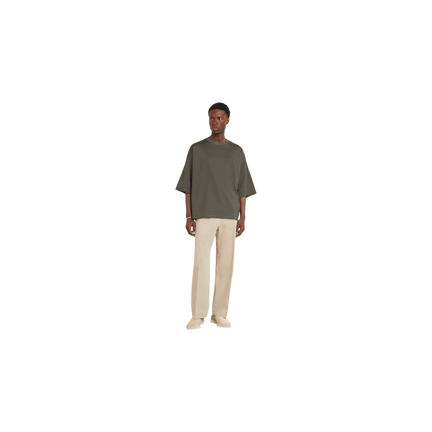 Fear Of God Oversized Shirt Khaki