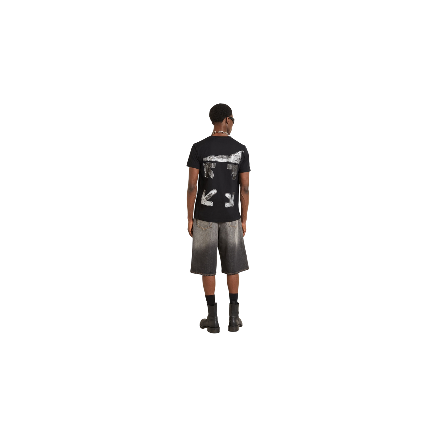 Off-White T-shirt Black / Gray