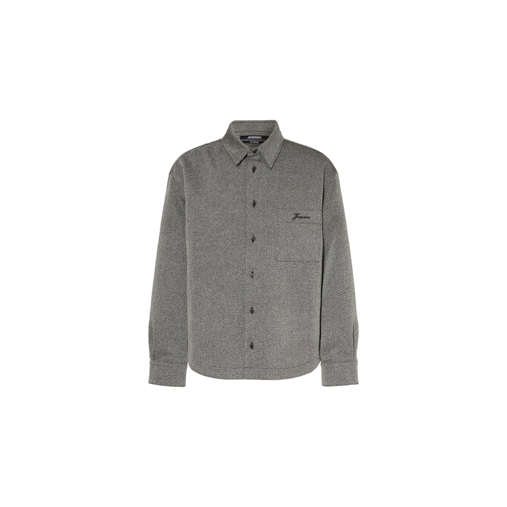 Jacquemus Overshirt La Chemise Molino Gray / Light Gray