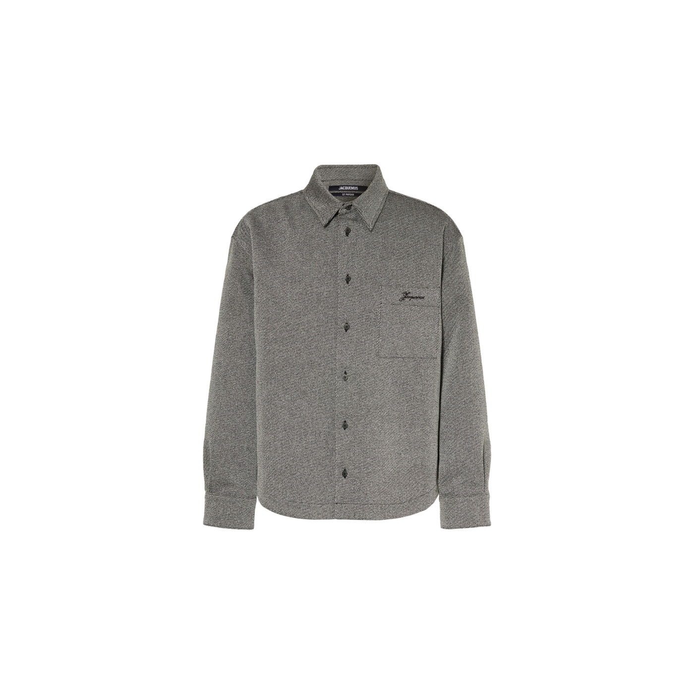 Jacquemus Overshirt La Chemise Molino Gray / Light Gray