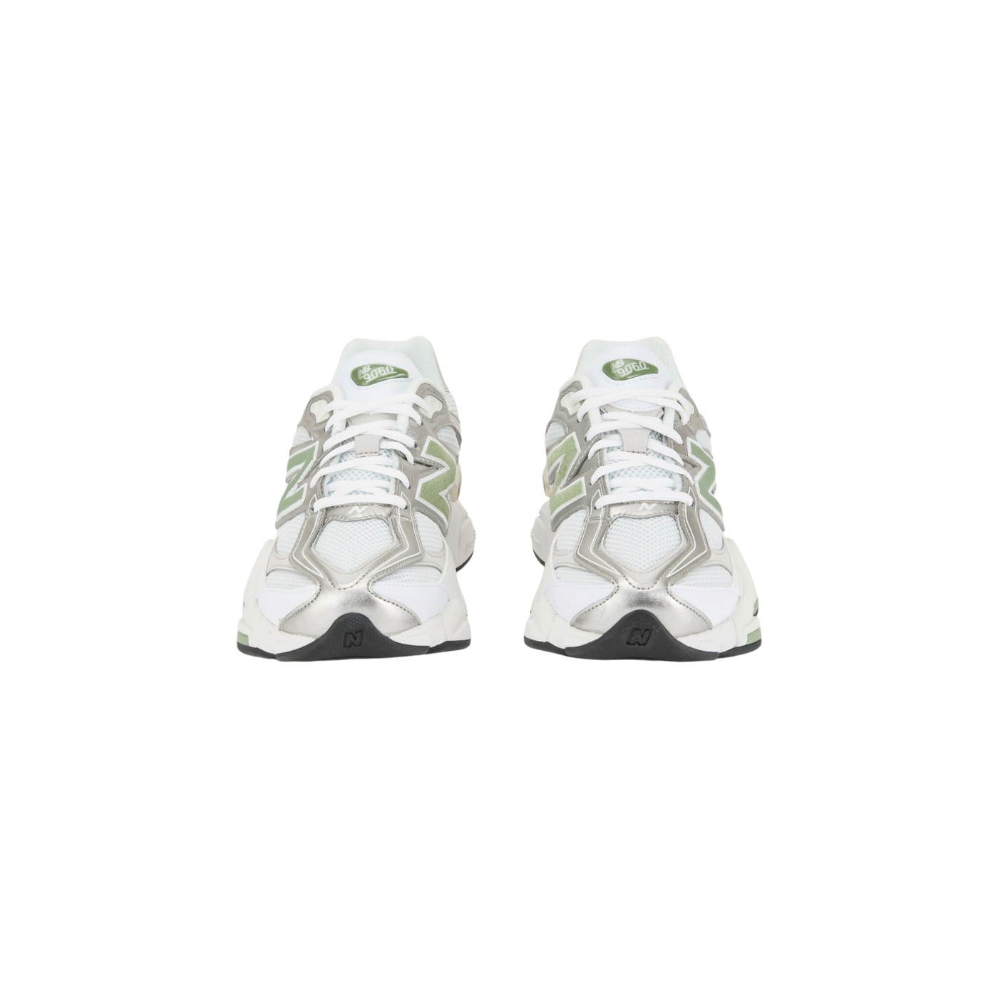 New Balance 9060 White / Silver / Light Green