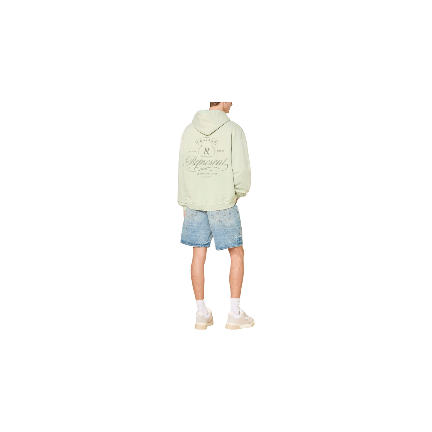 Represent Hoodie Light Green