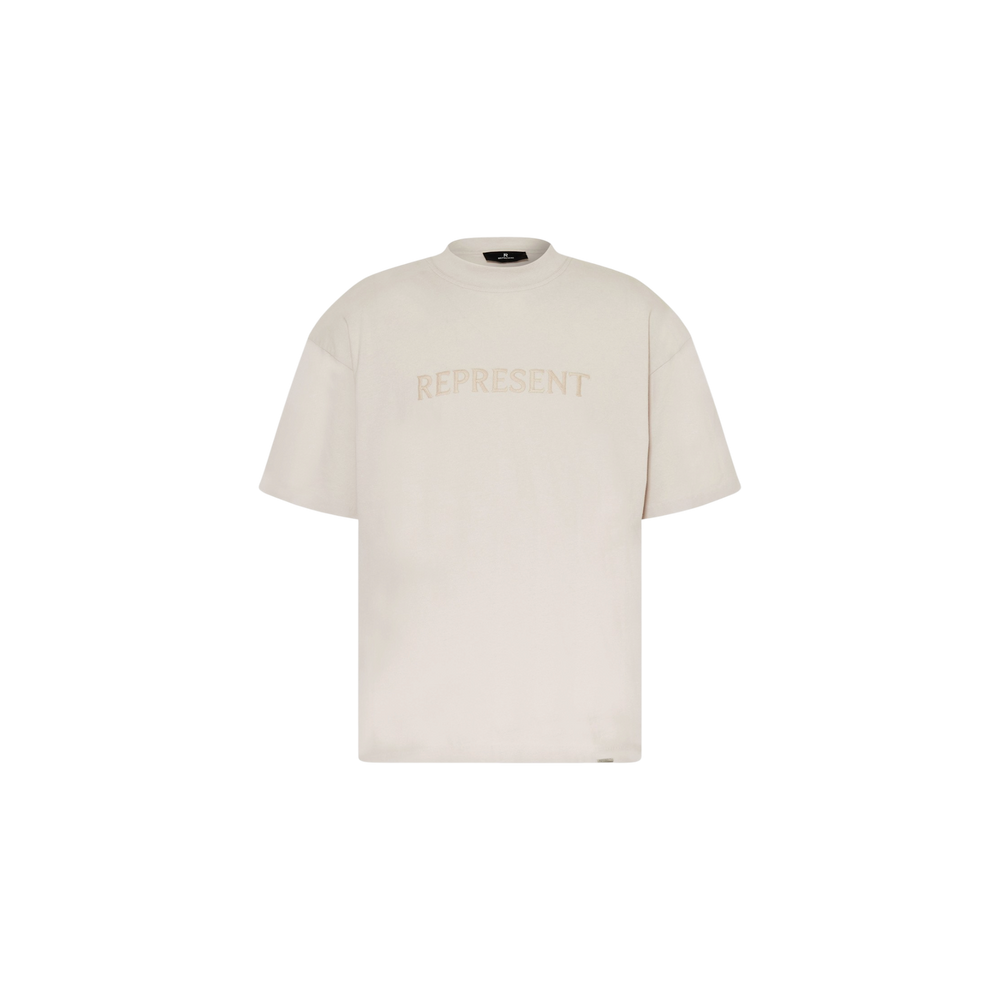 Represent Oversized Shirt Serif Beige