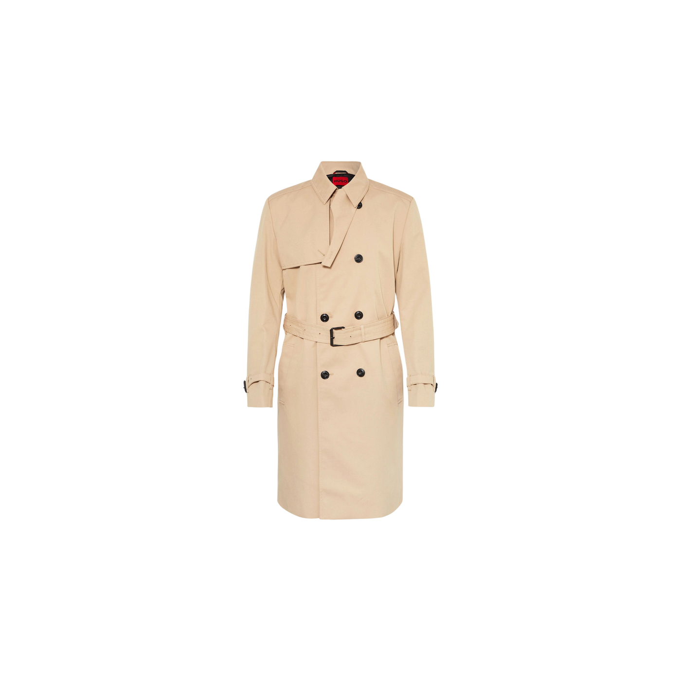 Hugo Trench Coat Maluks Beige