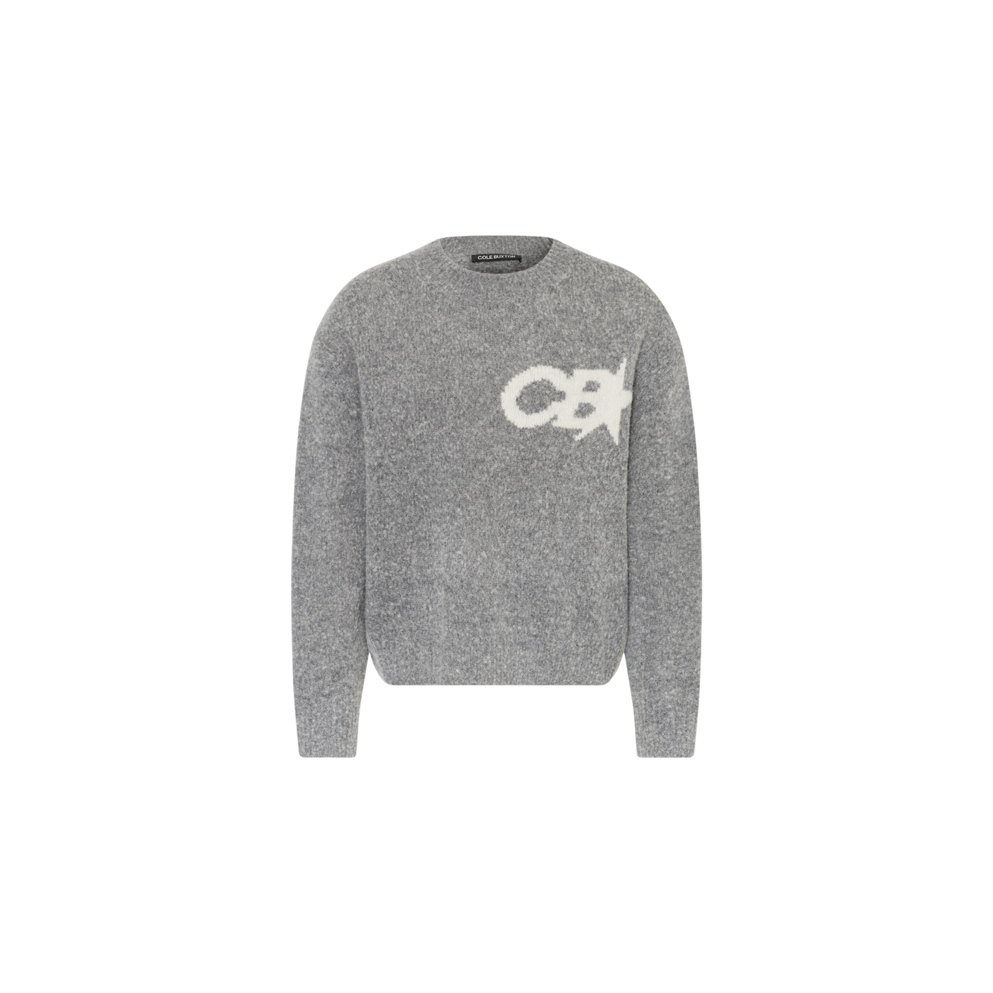 Cole Buxton Cb Star Sweater Gray / White