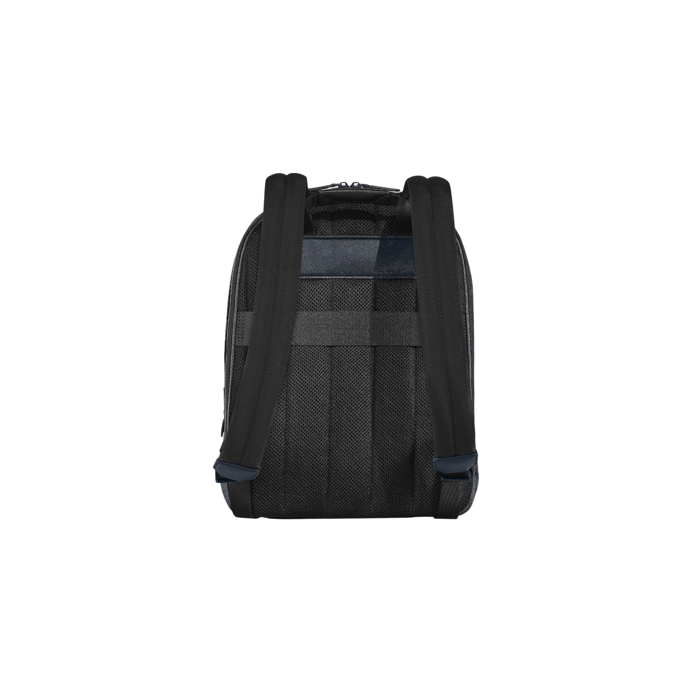 Montblanc Saffiano Backpack Sartorial Medium Dark Blue / Black