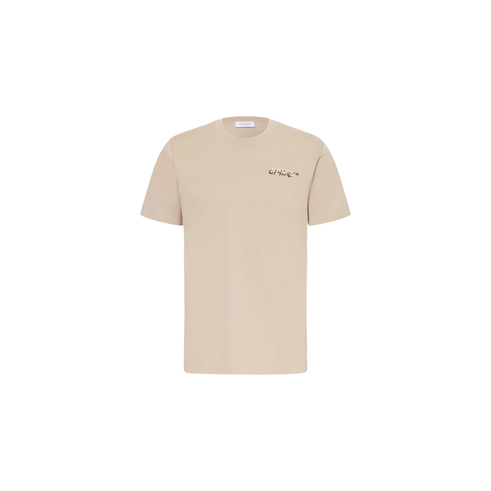 Off-White T-shirt Light Brown