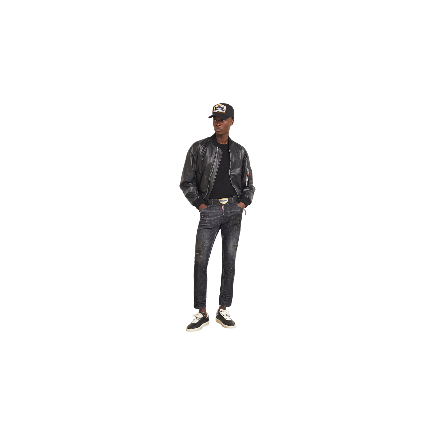 Dsquared2 Jeans Skater Slim Fit 900 Black